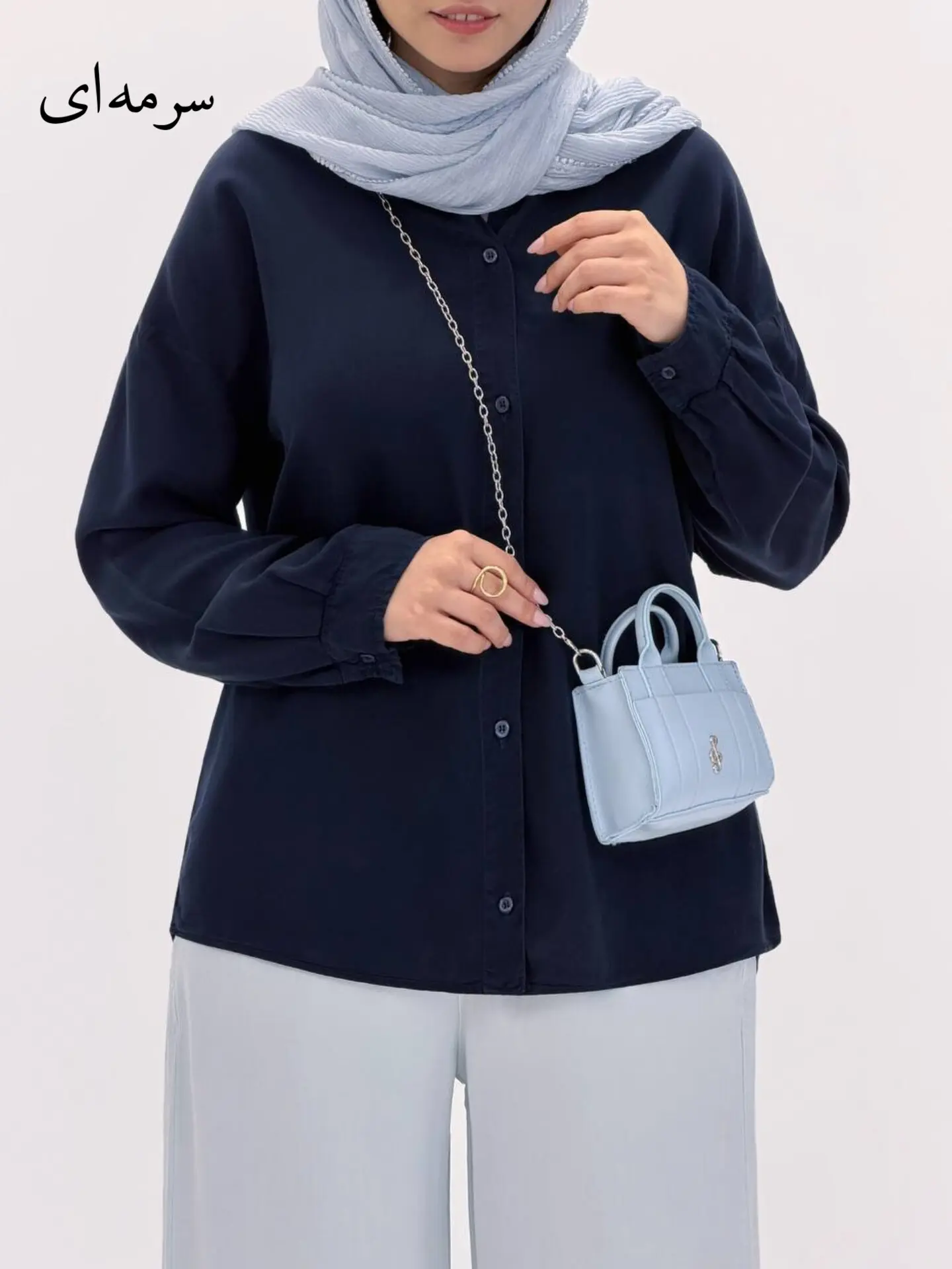 6859-شومیز سیلک رویال